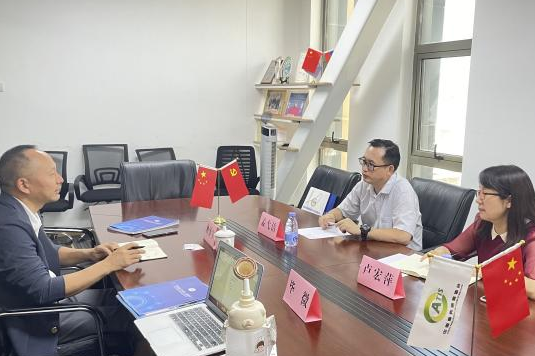加強協(xié)會互動，中國復合材料工業(yè)協(xié)會秘書長孟弋潔一行拜訪中國服務貿(mào)易協(xié)會