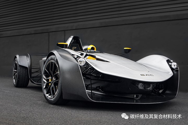 英國BAC公司推出全球首款車身使用彩色碳纖維+革命性材料石墨烯的超級汽車