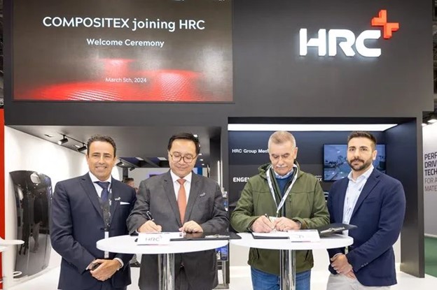 HRC與意大利Compositex戰(zhàn)略合作拓展歐洲市場(chǎng)