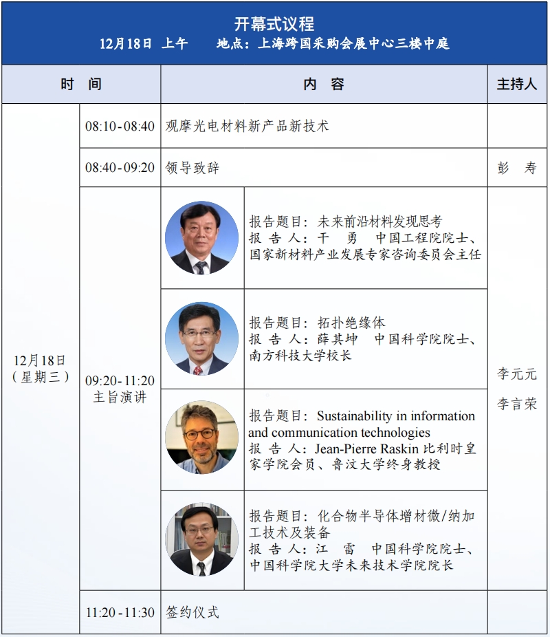 誠邀參加中國工程院工程科技學術研討會暨2024中國光電材料大會