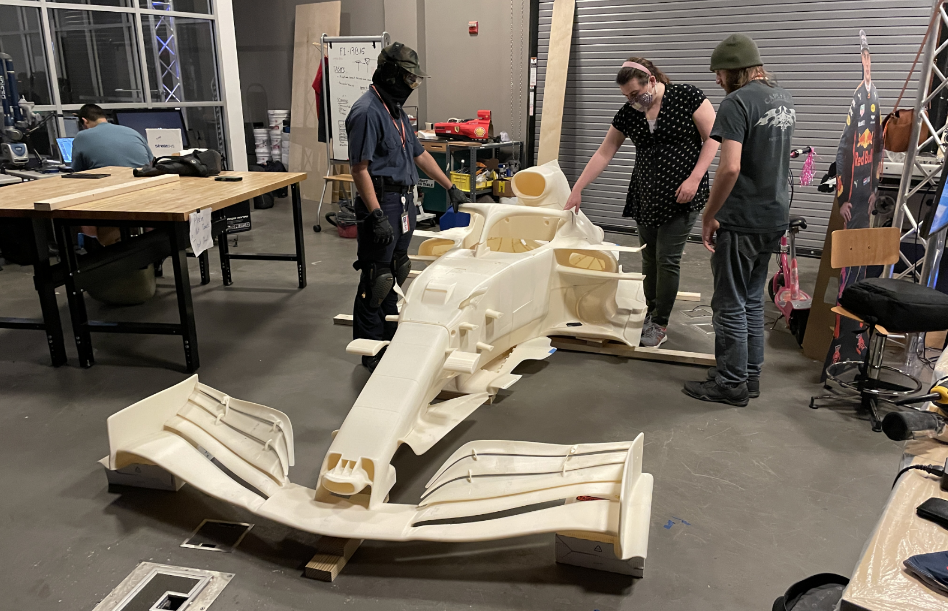 3D打印技術革新F1賽車制